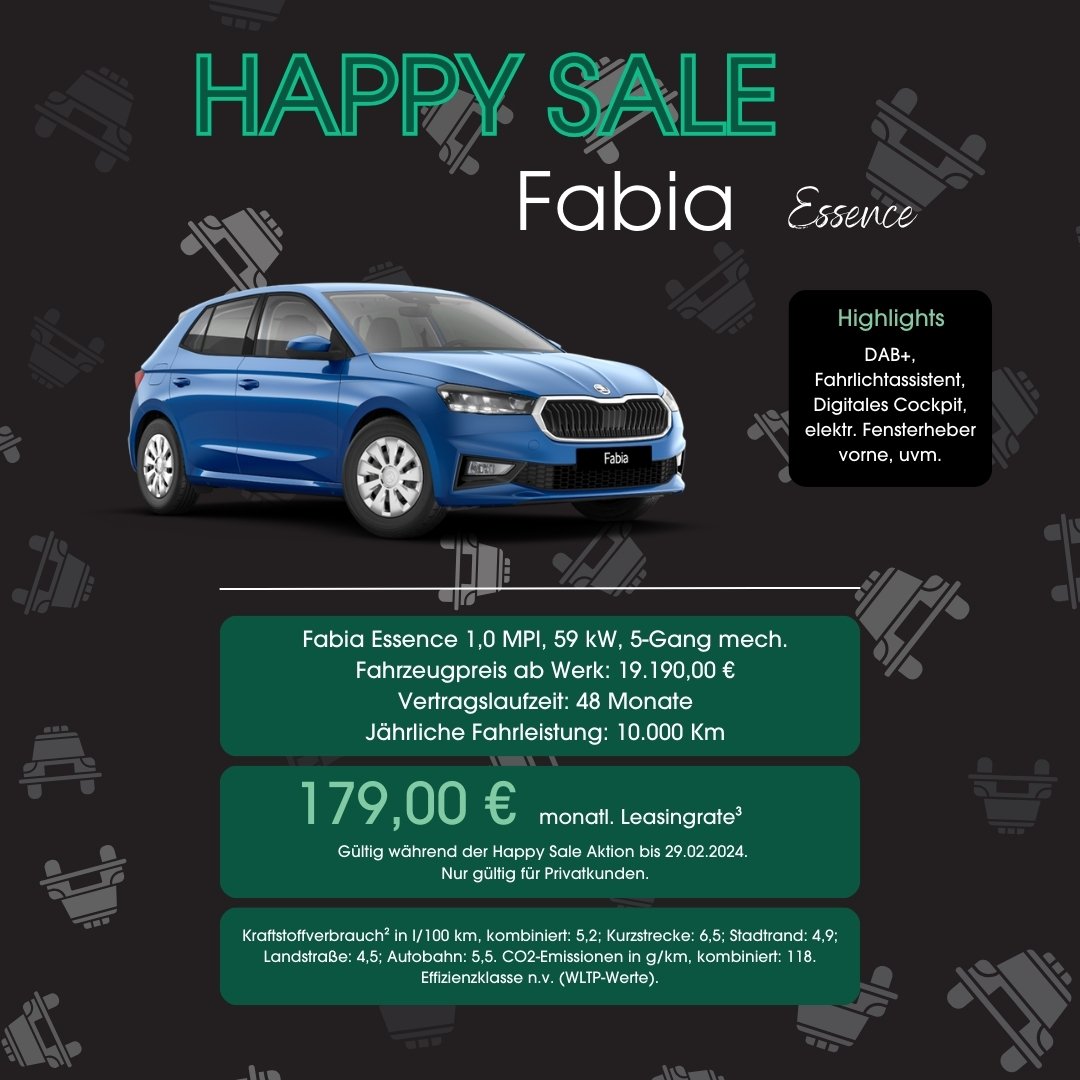 Happy Sale Fabia