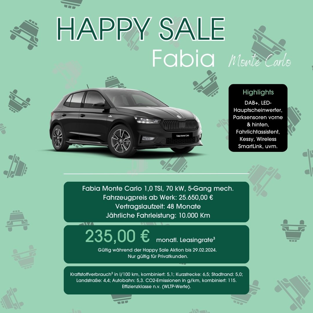 Happy Sale Fabia