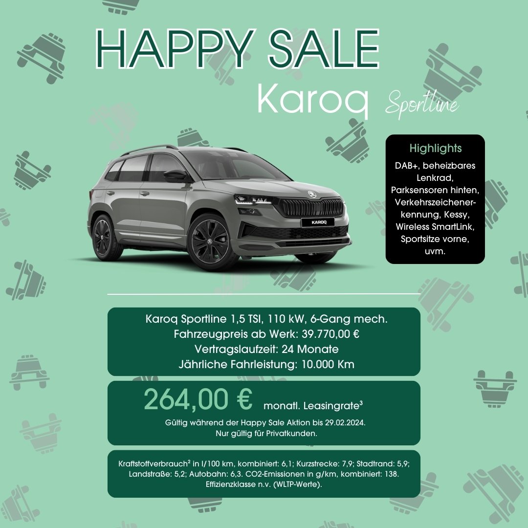 Happy Sale Karoq