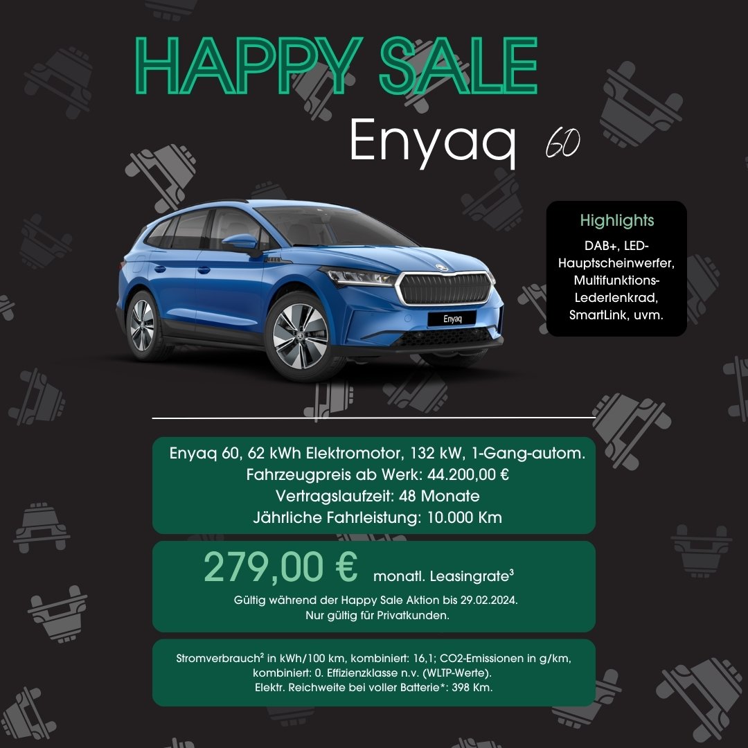 Happy Sale Enyaq