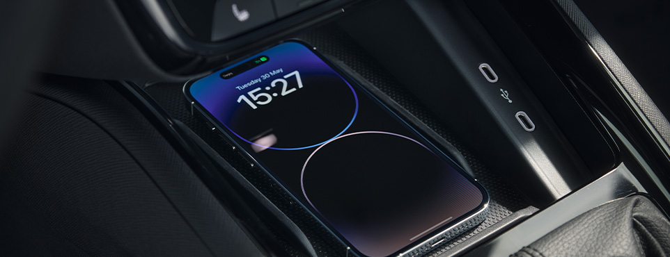 Phonebox des Škoda Scala.